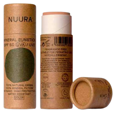 Protector Solar Facial Stick Natural Spf 50 Color 14 ml