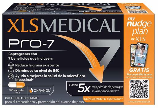 Xl-s Pro 7 Nudge 180 Comprimidos