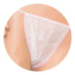 Tanga desechable Blanco 100 Unidades