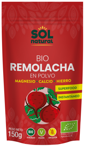 Remolacha Roja Polvo Bio 150 gr