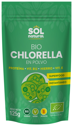 Chlorella Polvo Bio 125 gr