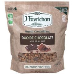 Muesli Crujiente Duo de Chocolates 375 gr