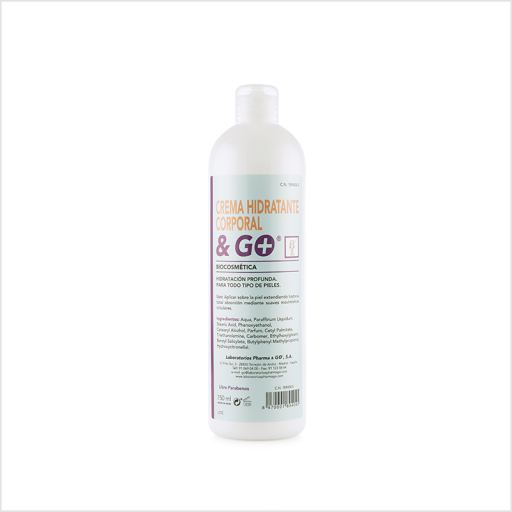 Crema Hidratante Corporal & Go 750 ml