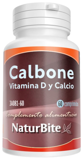 Calbone Vitamina D Calcio 60 Tabletas