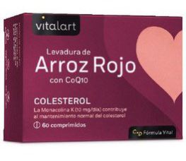 Arroz Rojo Coq10 Colesterol 60 Comprimidos