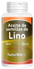 Aceite Semillas Lino 1000 Mg 60 Cápsulas