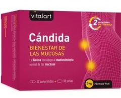 Candida 30 Comprimidos + 30 Perlas