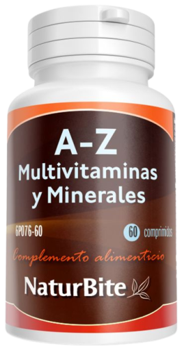 A Z Multivitaminas Minerales 60 Tabletas