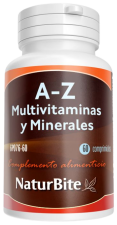 A Z Multivitaminas Minerales 60 Tabletas