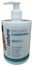 Emulsión Corporal con Argán y Rosa Mosqueta 500 ml