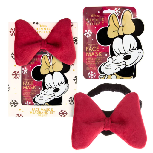 Set de Mascarilla Facial + Diadema Disney Minnie