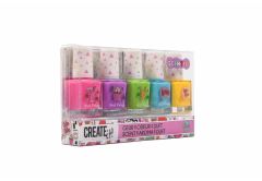 Set Esmaltes de Uñas Perfumado 5 piezas