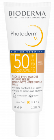 Photoderm M Gel Crema Protectora Color Dorado SPF 50+ 40 ml