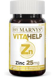 Vitahelp Zinc 25 mgr 120 Perlas