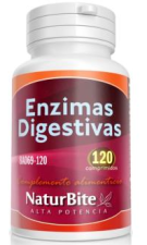 Enzimas Digestivas 120 Comprimidos