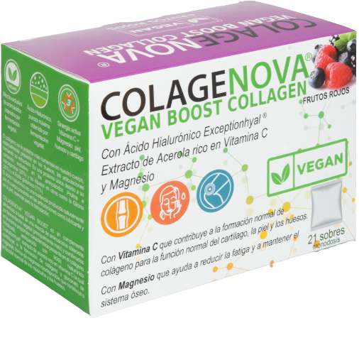 Colagenova Vegan Boost Frutos del Bosque 21 Sobres