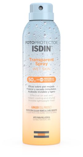 Fotoprotector Transparent Spray Wet Skin SPF 50 250 ml