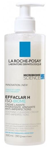 Effaclar H Iso-Biome Crema Limpiadora Hidratante