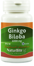 Ginkgo Biloba 6000 mg 60 Tabletas