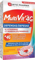 Multivit 4G Defensas 30 Comprimidos