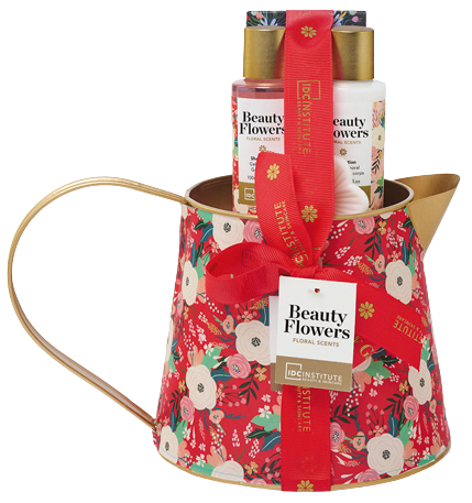 Set Beauty Flowers Gel de Baño 100 gr + 3 Piezas