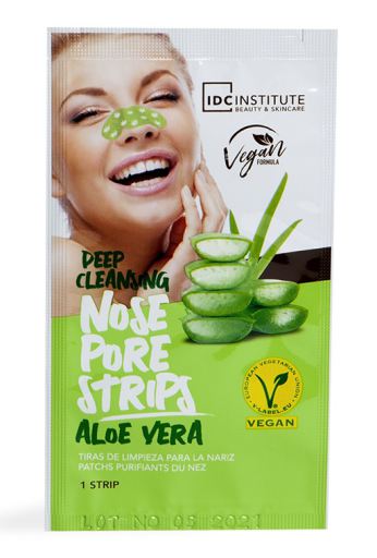 Tiras de Limpieza Nasal Veganas con Aloe Vera 5 Uds