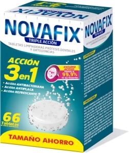 Novafix Tabletas Triple Acción 66 Unidades