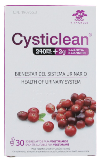 Bienestar del Sistema Urinario 30 Sobres 240 mg