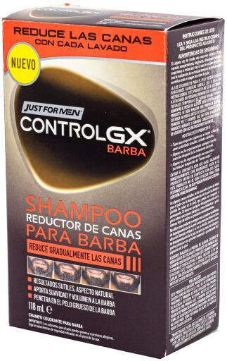 Control Gx Champú Reductor de Canas para Barba 118 ml