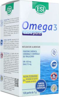 Omega 3 Extra Pure de 1 gr 120 Perlas