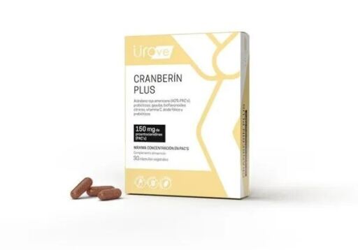 Urove Cranberin Plus 30 Cápsulas