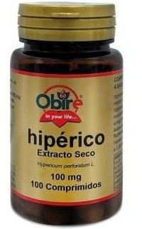 Hiperico 100 mg 100 Cápsulas