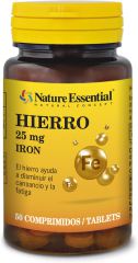 Hierro 25 mg 50 Comprimidos