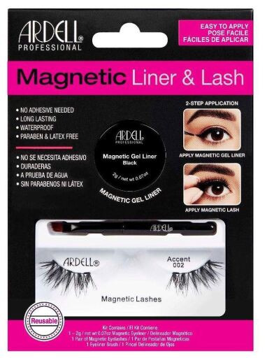 Magnetic Liner & Lash Accent 002 3 Piezas