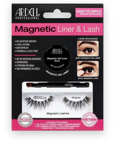 Magnetic Liner & Lash Wispies 3 Piezas