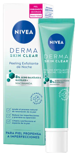 Derma Skin Clear Peeling Exfoliante Facial Noche 40 ml