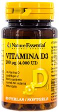 Vitamina D3 100 mcg 4000 U.I 60 Perlas