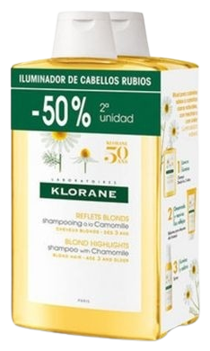 Pack Duo Champú a la Camomila 2 x 400 ml