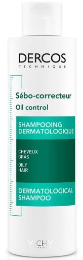 Dercos Oil Control Champú para Cabello Graso 200 ml