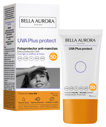 UVA Plus Protect Fotoprotector Anti-Manchas SPF 50+ 50 ml