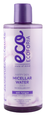 Lavender Clouds Happy Skin Agua Micelar 3 en 1 300 ml