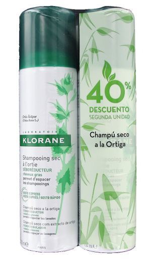 Champú Seco a la Ortiga 2 x 150 ml