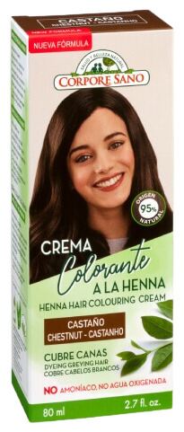 Crema Colorante Henna 80 ml