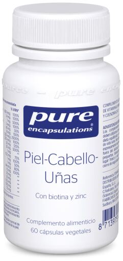 Piel-Cabello-Uñas 60 Cápsulas