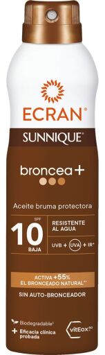 Sunnique Broncea+ Aceite Bruma SPF 10 250 ml