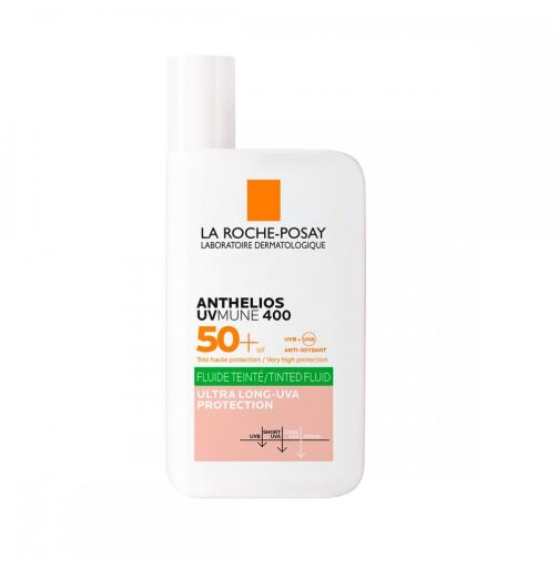 Anthelios Uvmune 400 Fluide Invisible SPF 50+ con Color 50 ml