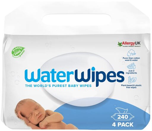 Toallitas Baby Agua 99,9% Bio 3 x 60 Piezas