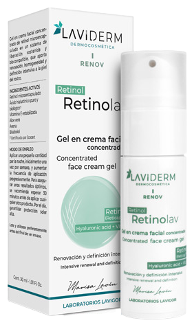 Renov Retinolav Gel en Crema Facial 30 ml