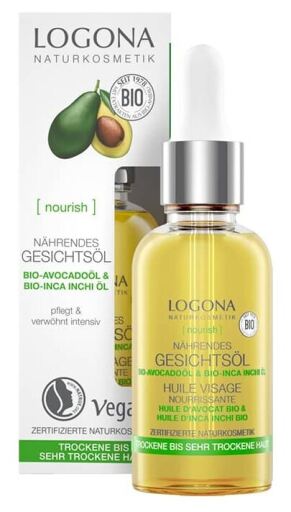 Aceite Facial Nutritivo Aguacate & Incha 30 ml