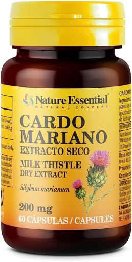 Cardo Mariano 200 mg 50 Cápsulas